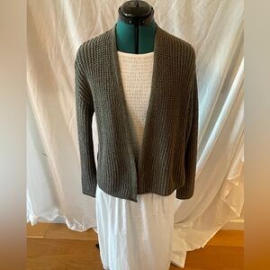 Velvet | Grey Knit Cardigan | Size S